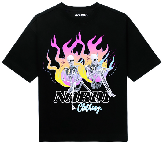 NARDI BLAZING BONES TEE