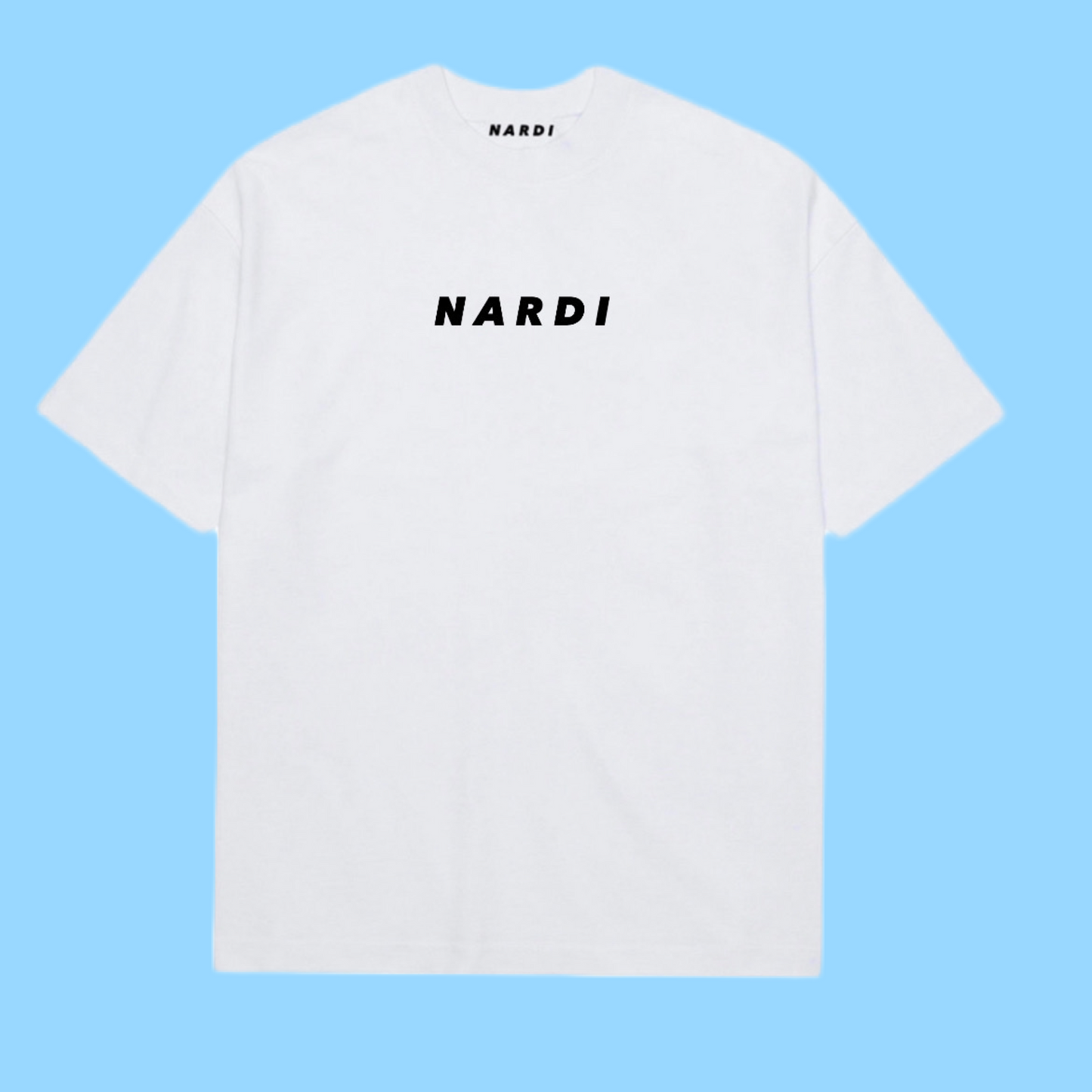 NARDI WHITE BASIC T SHIRT