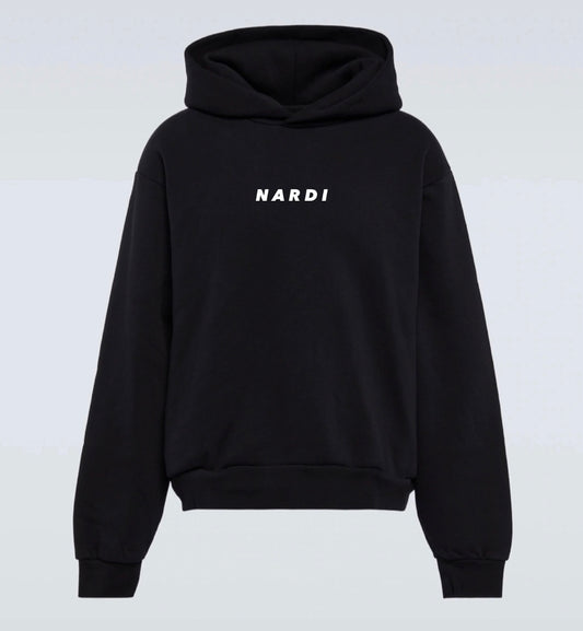 NARDI OVERSIZED HOODIE WITH SMALL NARDI FONT