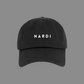 NARDI EMBROIDERED BASEBALL CAP(BLACK)