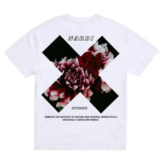 NARDI STUDIOS MYSTIC BLOOMS T SHIRT